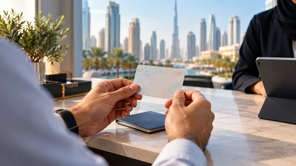 Emirates ID application for new UAE residents